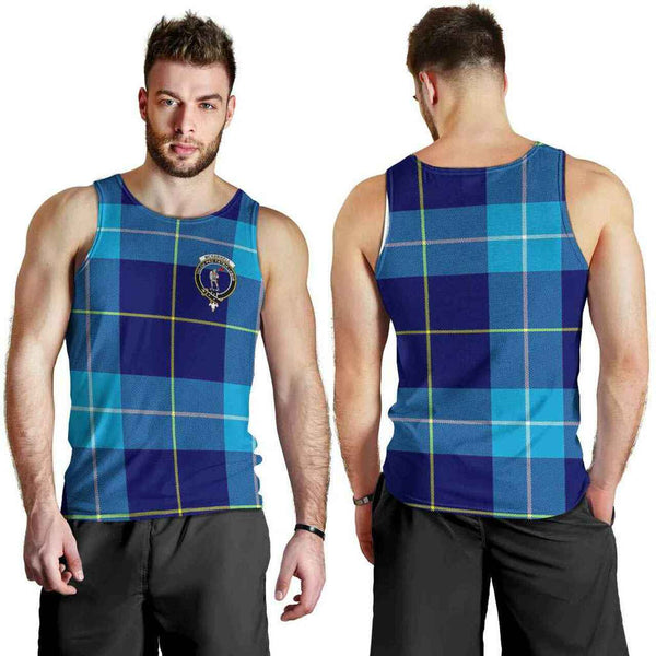 McKerrell Tartan Classic Crest Men Tank Top