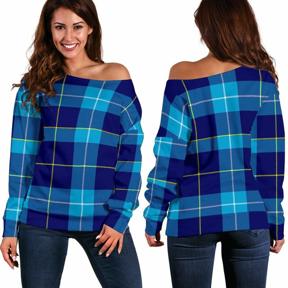 McKerrell Tartan Classic Women Off Shoulder Sweatshirt