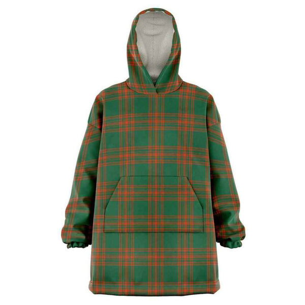 Menzies Green Ancient Tartan Classic Snug Hoodie