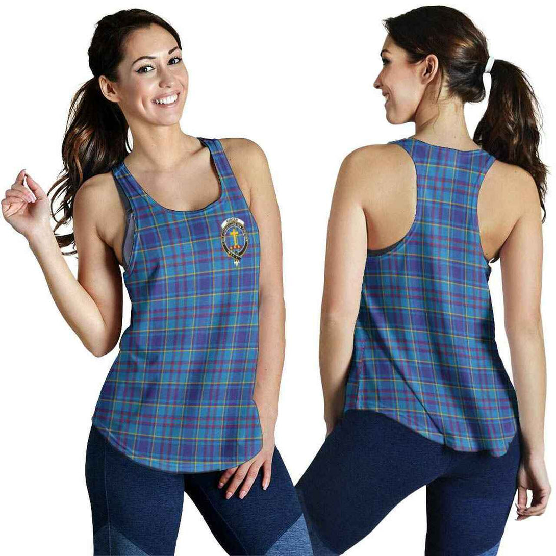 Mercer Tartan Classic Crest Women Racerback Tank