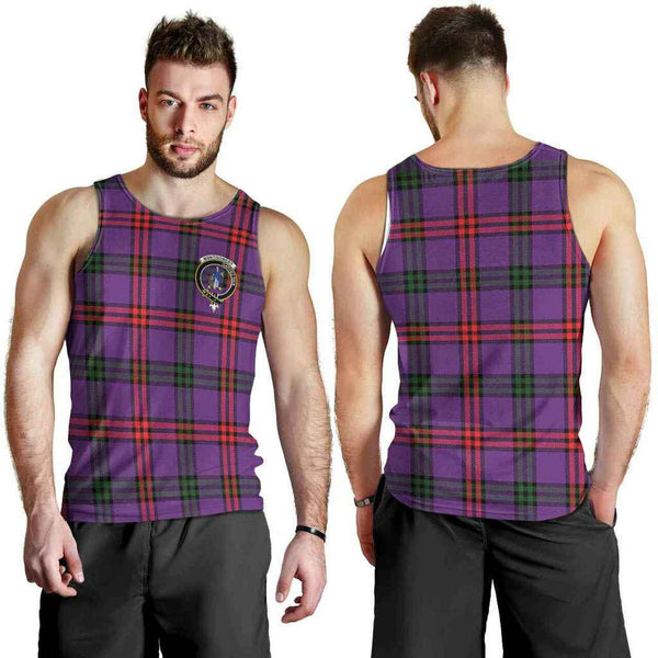 Montgomery Tartan Classic Crest Men Tank Top