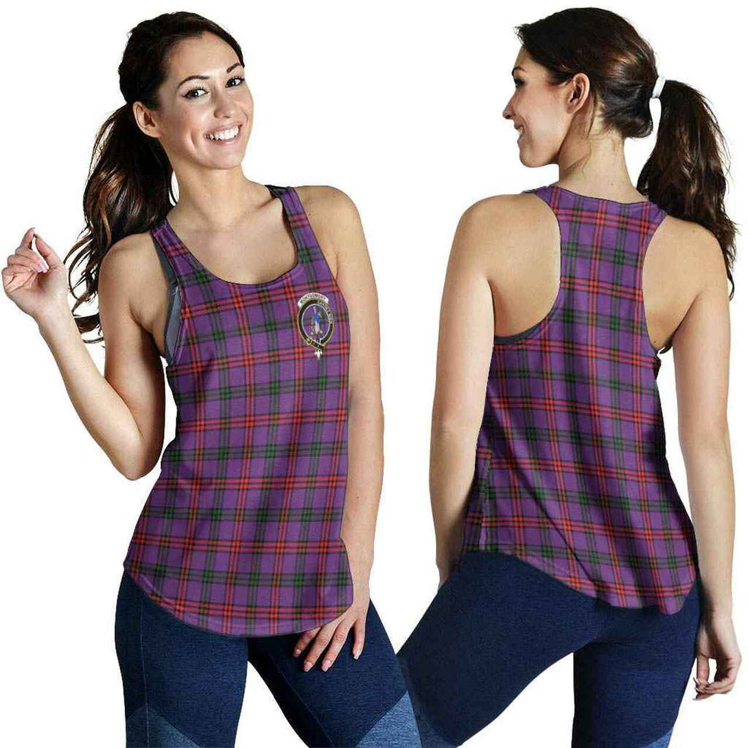 Montgomery Tartan Classic Crest Women Racerback Tank