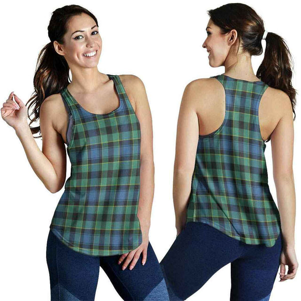 Mouat Tartan Classic Women Racerback Tank