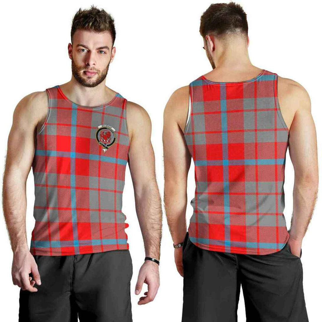 Moubray Tartan Classic Crest Men Tank Top