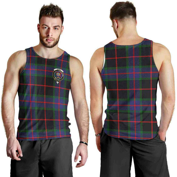 Nairn Tartan Classic Crest Men Tank Top