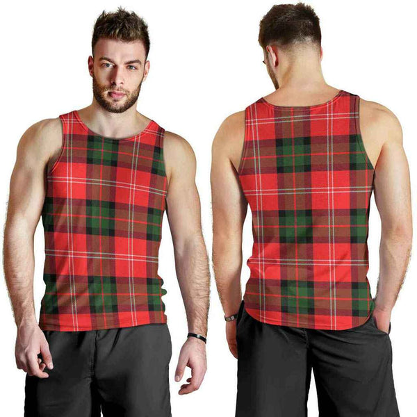 Nesbitt Modern Tartan Classic Men Tank Top