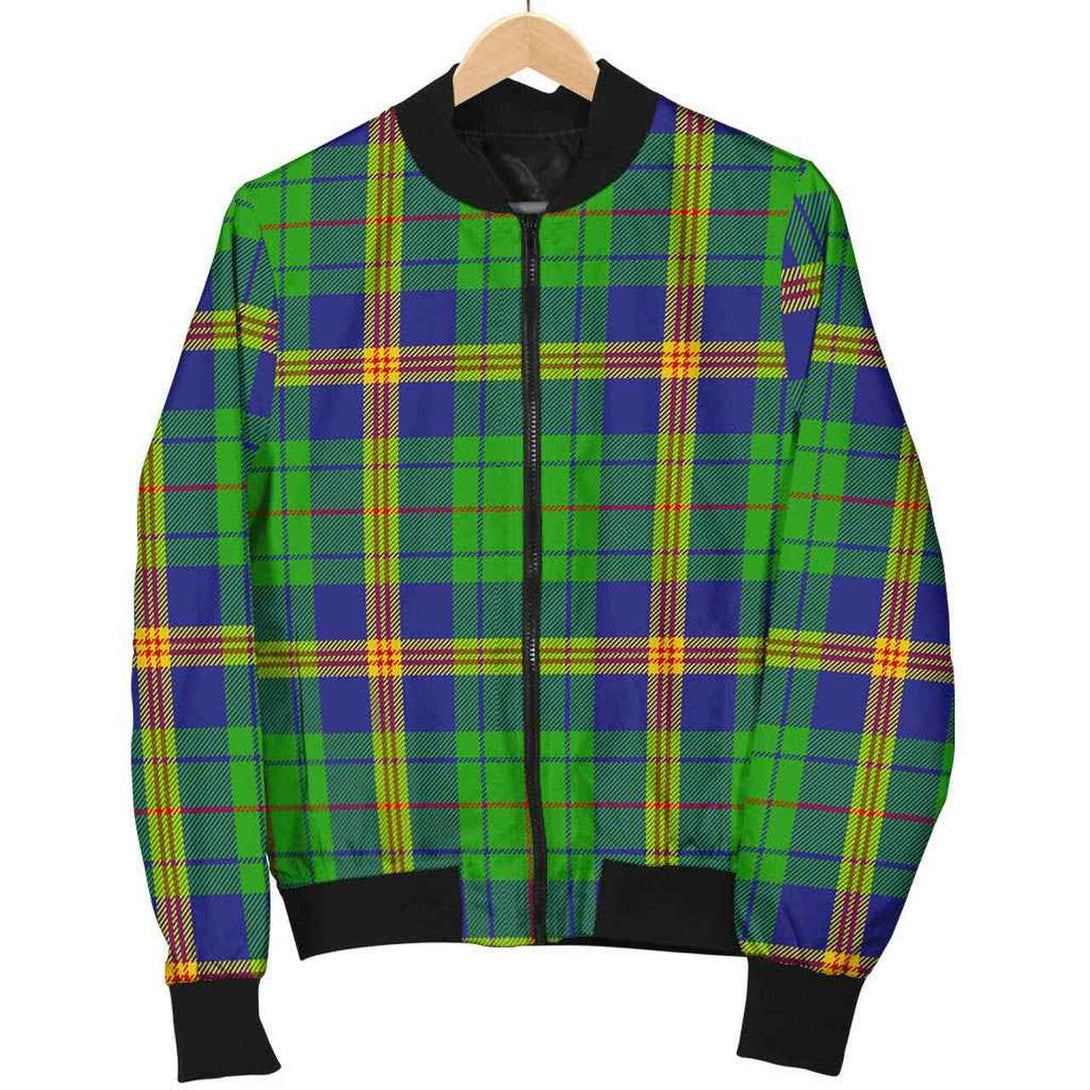 New Mexico Tartan Classic Bomber Jacket