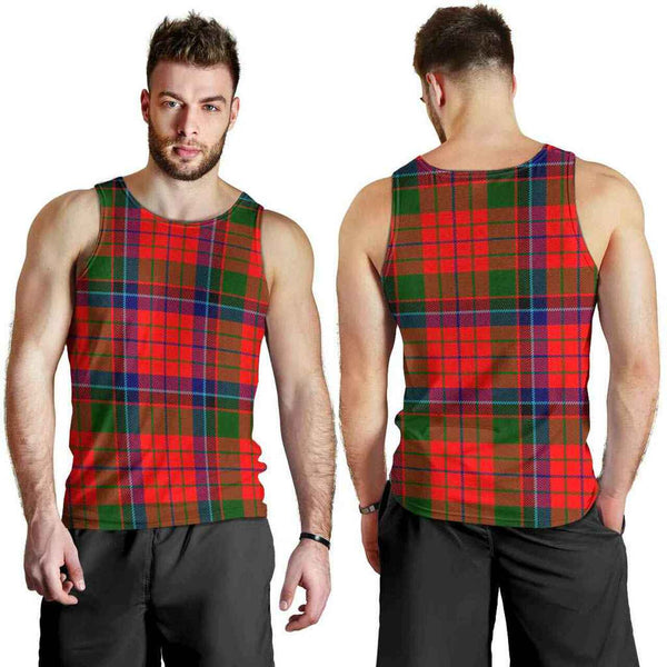 Nicolson Modern Tartan Classic Men Tank Top