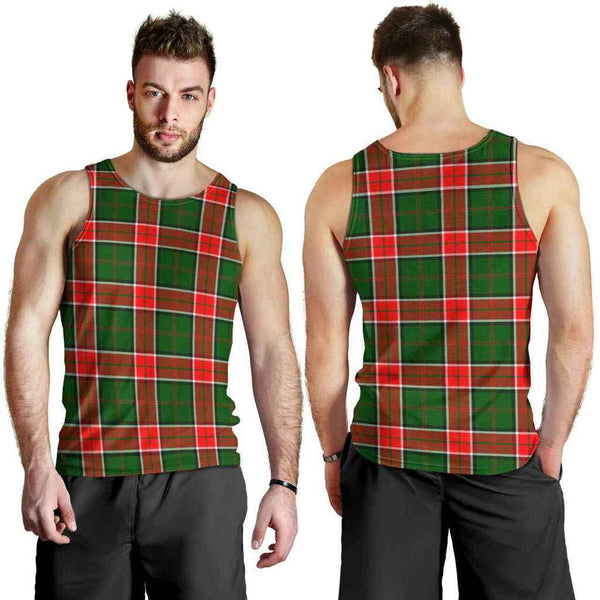 Pollock Modern Tartan Classic Men Tank Top