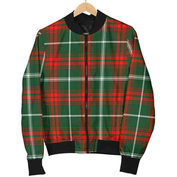 Prince of Wales Tartan Classic Bomber Jacket