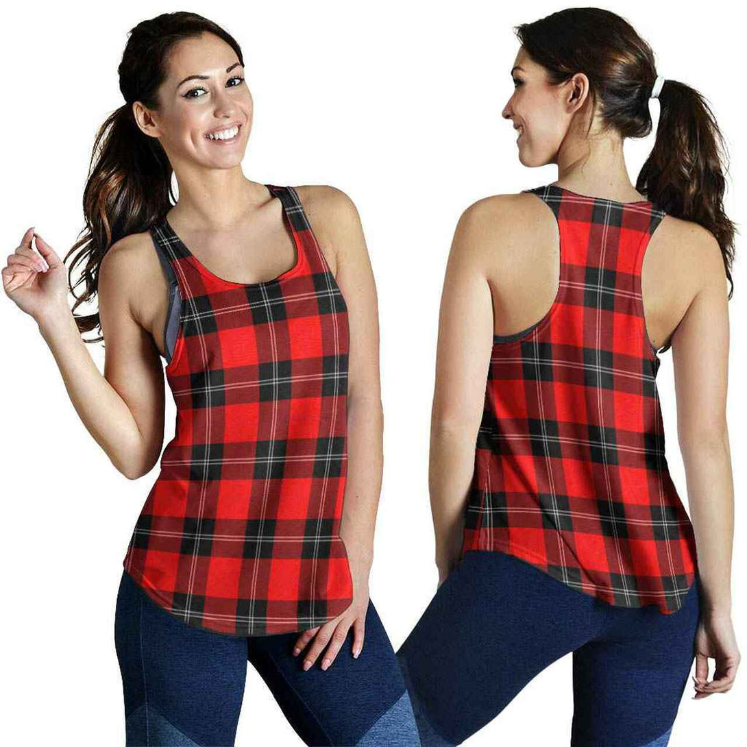 Ramsay Modern Tartan Classic Women Racerback Tank