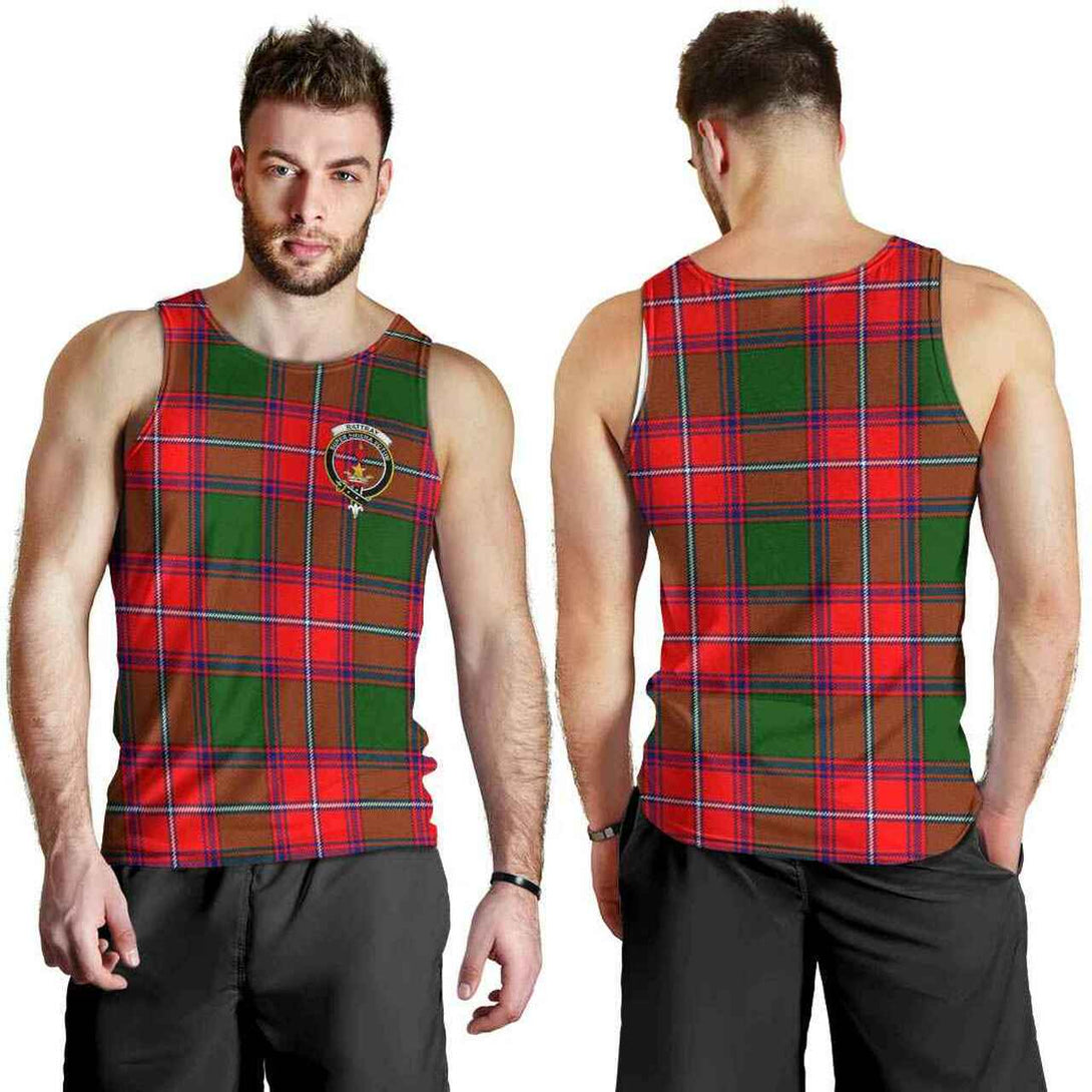 Rattray Tartan Classic Crest Men Tank Top