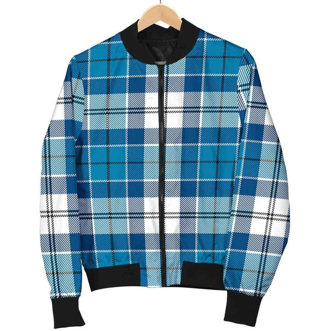 Roberton Tartan Classic Bomber Jacket