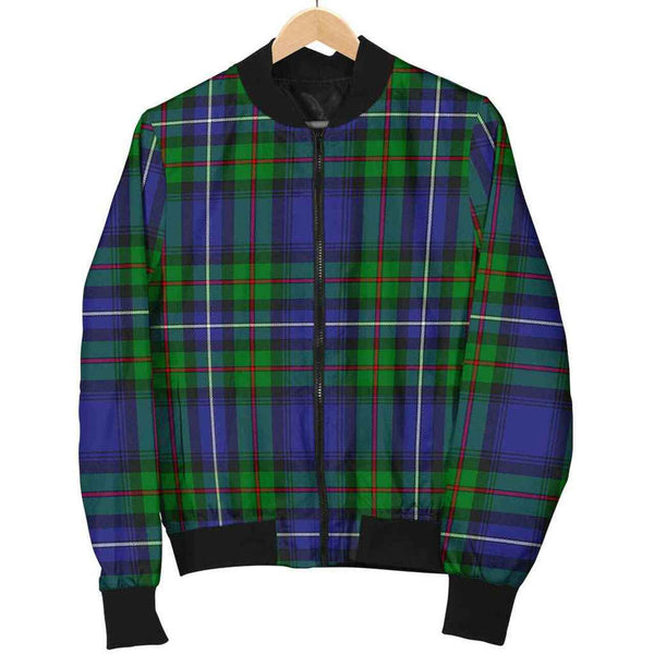 Robertson Hunting Modern Tartan Classic Bomber Jacket