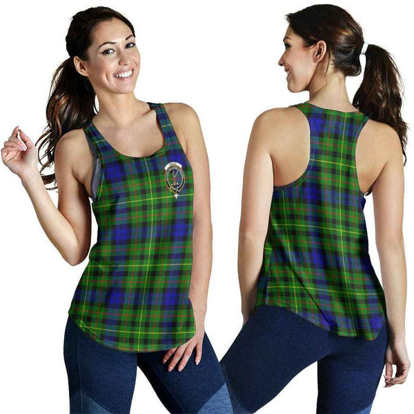 Rollo Tartan Classic Crest Women Racerback Tank