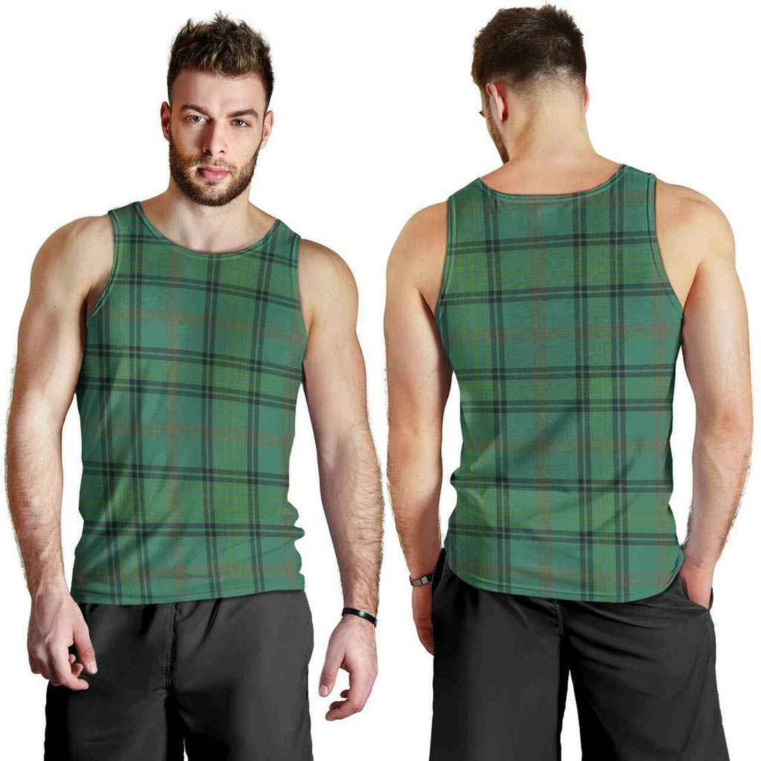 Ross Hunting Ancient Tartan Classic Men Tank Top