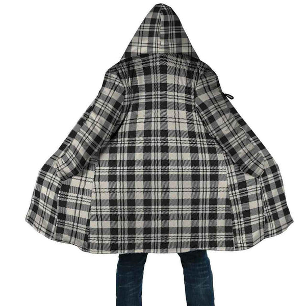 Scott Black & White Ancient Tartan Classic Cloak