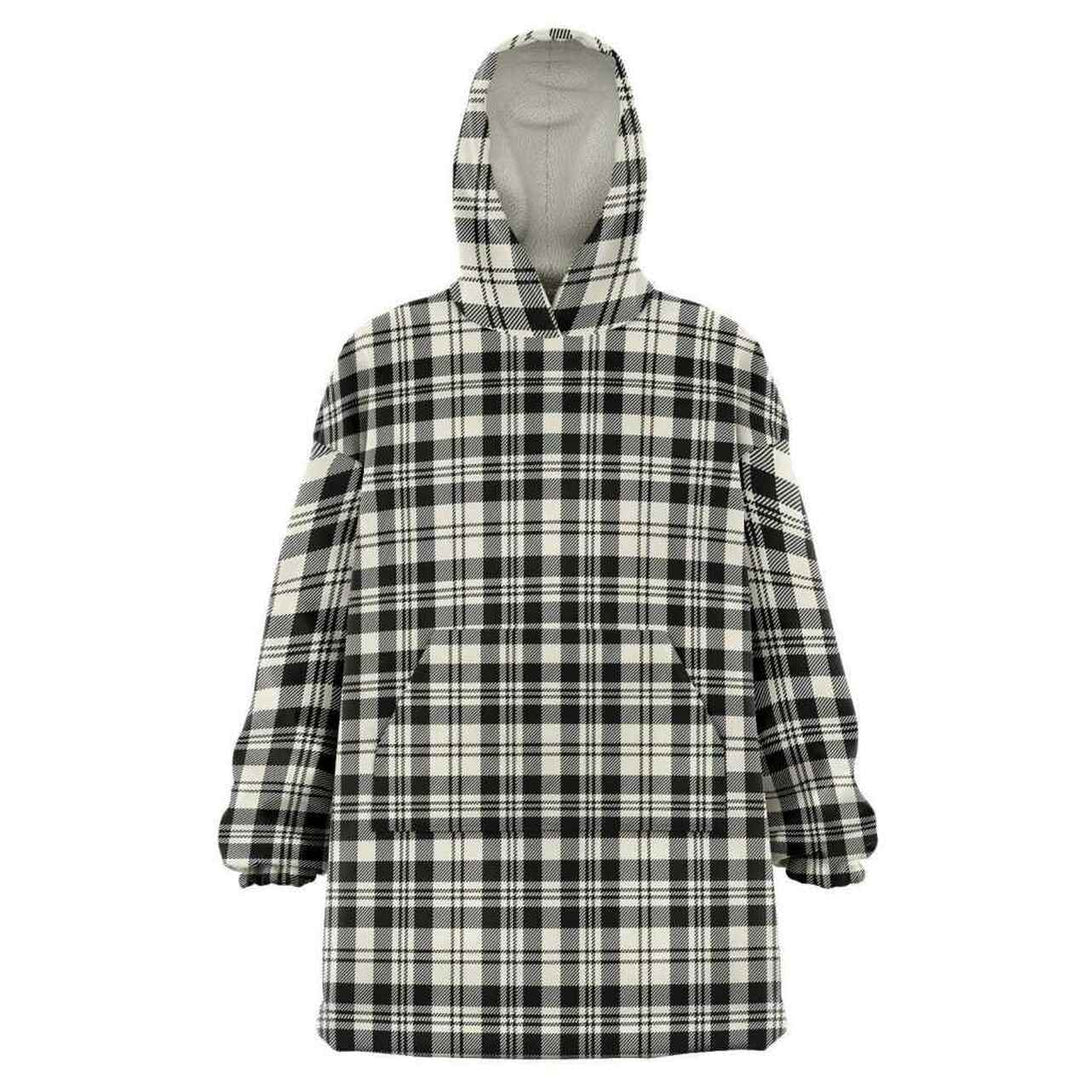 Scott Black & White Ancient Tartan Classic Snug Hoodie