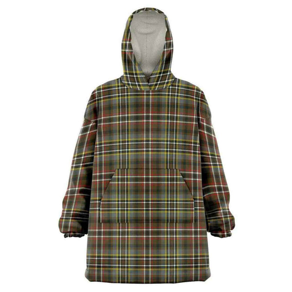 Scott Green Weathered Tartan Classic Snug Hoodie