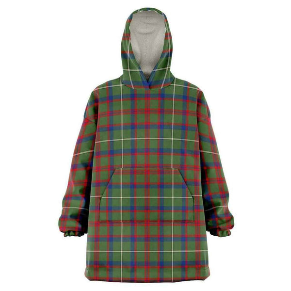 Shaw Green Modern Tartan Classic Snug Hoodie