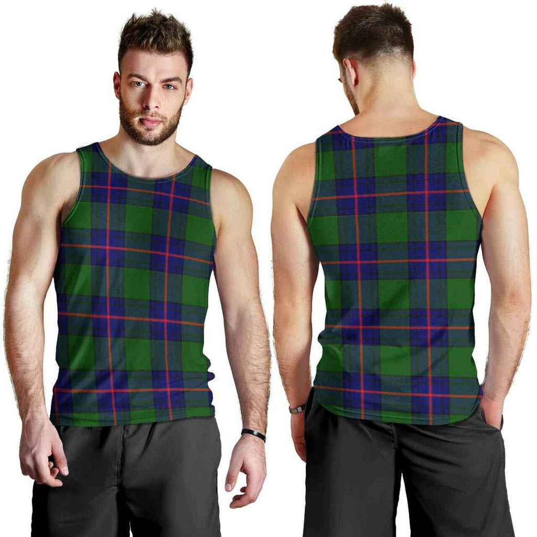 Shaw Modern Tartan Classic Men Tank Top