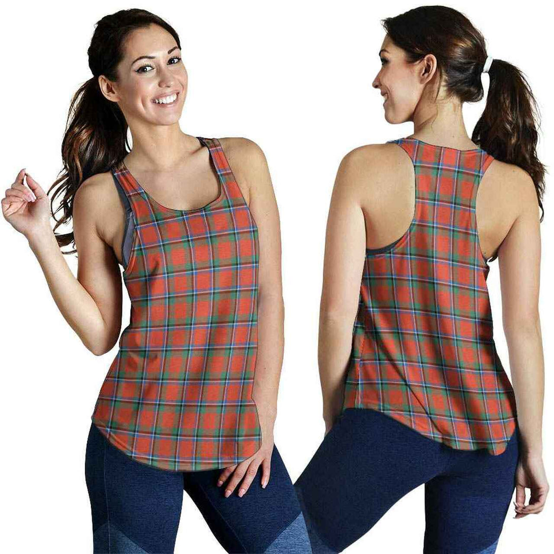 Sinclair Ancient Tartan Classic Women Racerback Tank