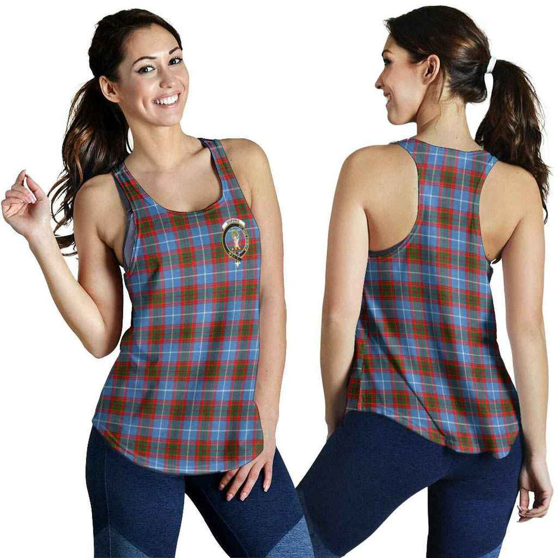 Skirving Tartan Classic Crest Women Racerback Tank