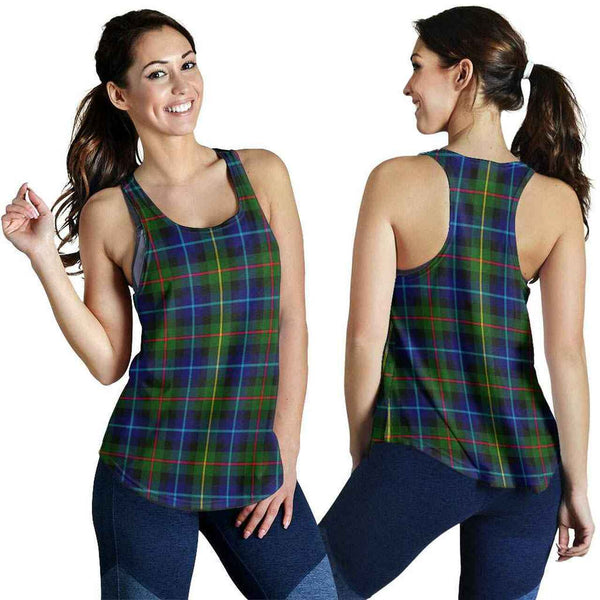 Smith Modern Tartan Classic Women Racerback Tank