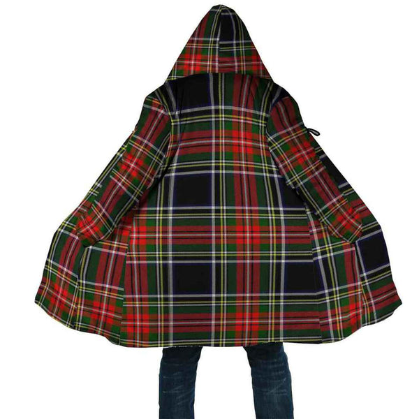 Stewart Black Tartan Classic Cloak