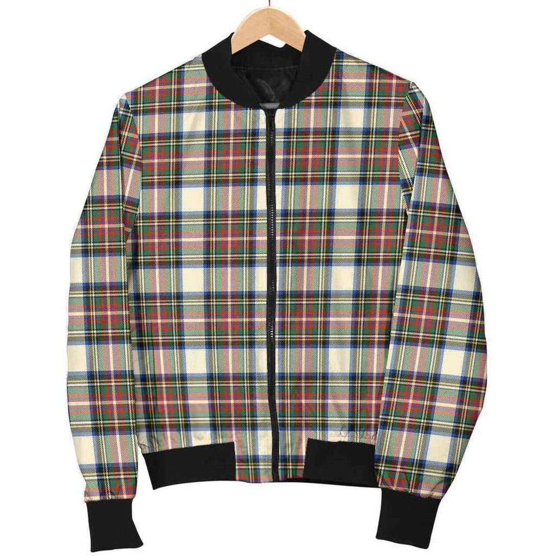 Stewart Dress Ancient Tartan Classic Bomber Jacket