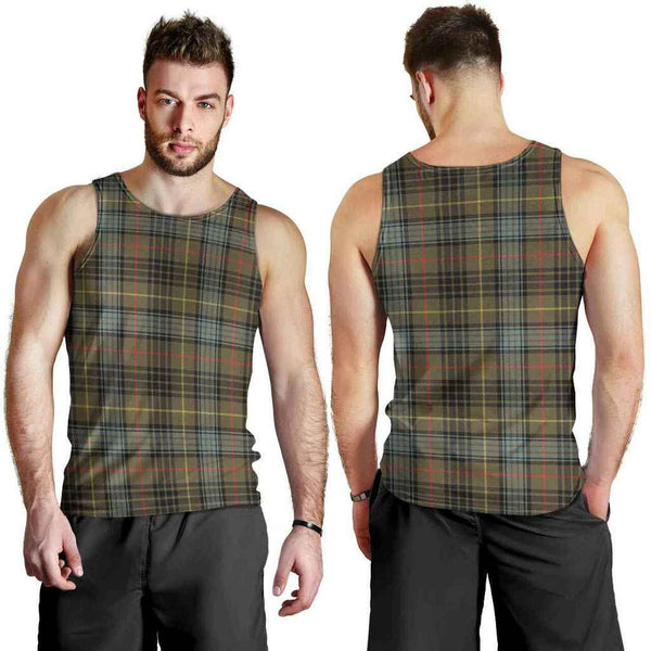 Stewart Hunting Weathered Tartan Classic Men Tank Top