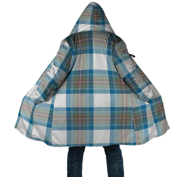 Stewart Muted Blue Tartan Classic Cloak