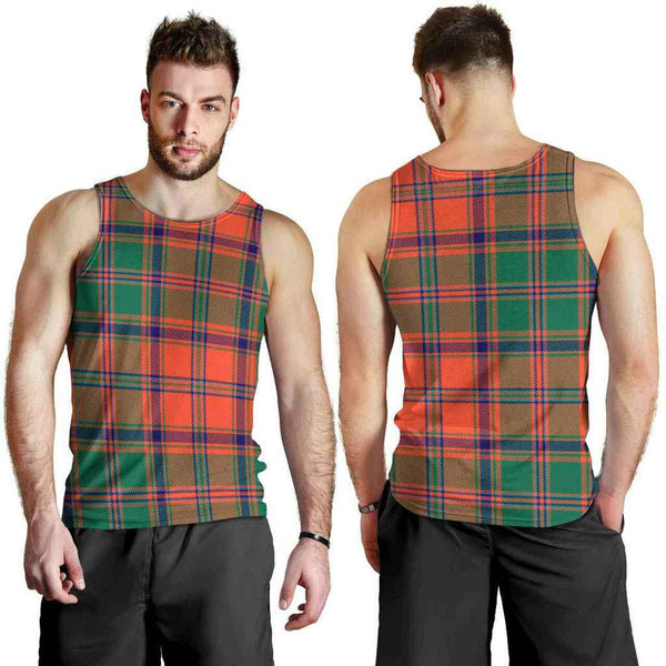 Stewart of Appin Ancient Tartan Classic Men Tank Top