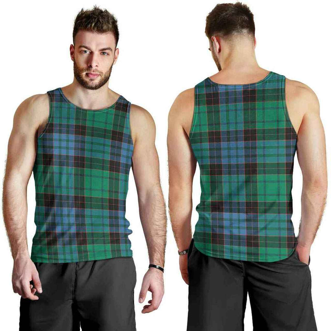 Stewart Old Ancient Tartan Classic Men Tank Top