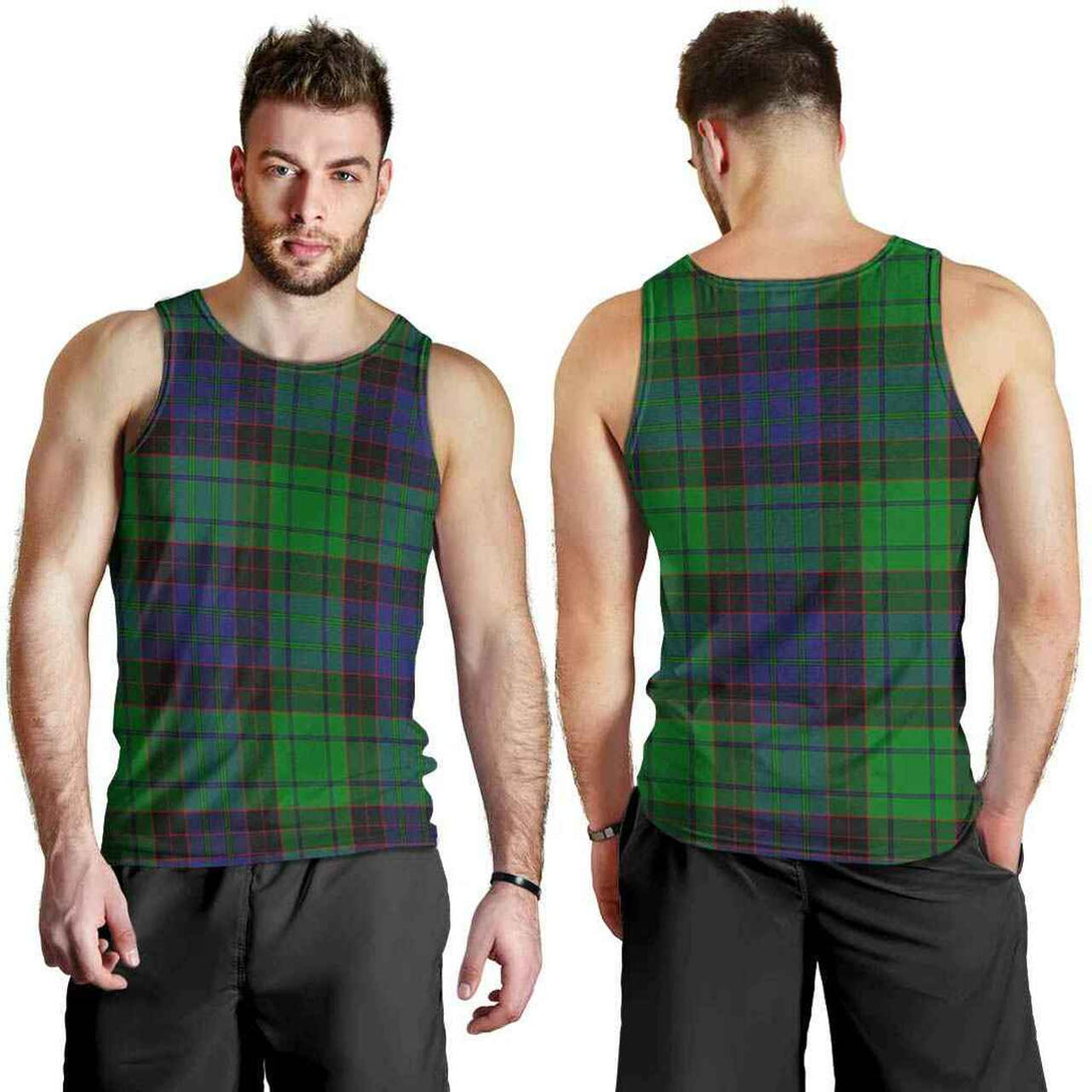 Stewart Old Modern Tartan Classic Men Tank Top