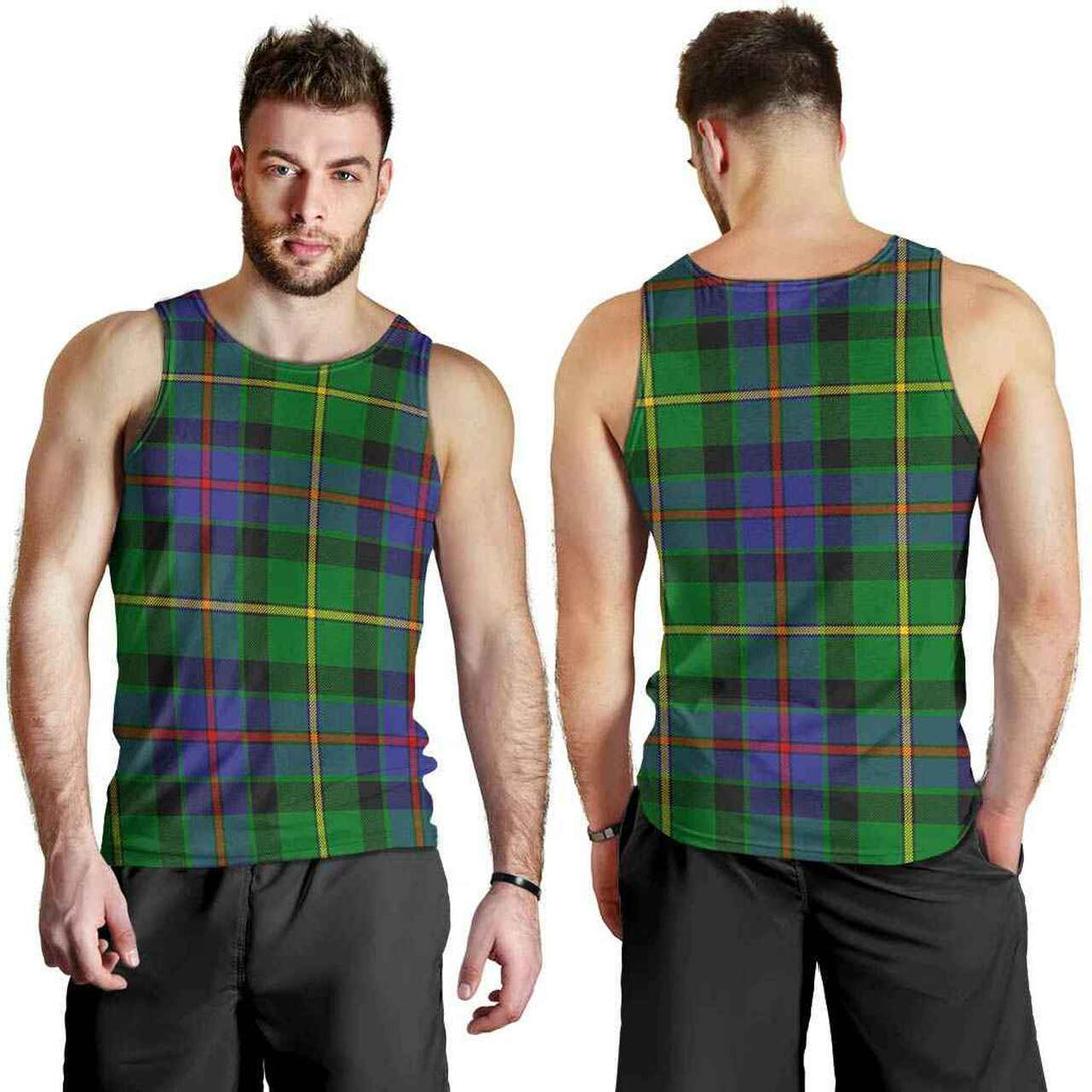 Tait Modern Tartan Classic Men Tank Top