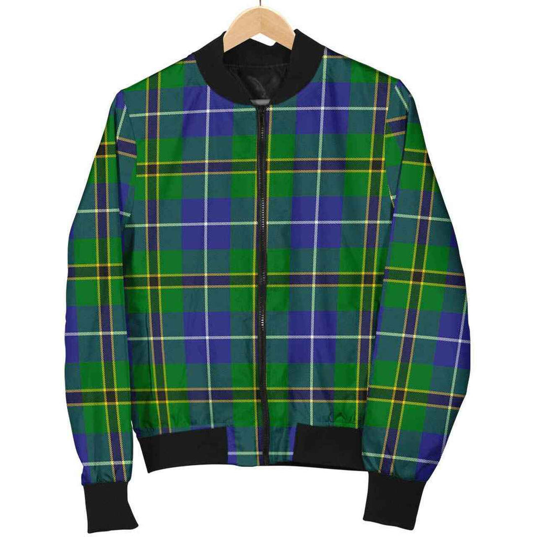 Turnbull Hunting Tartan Classic Bomber Jacket