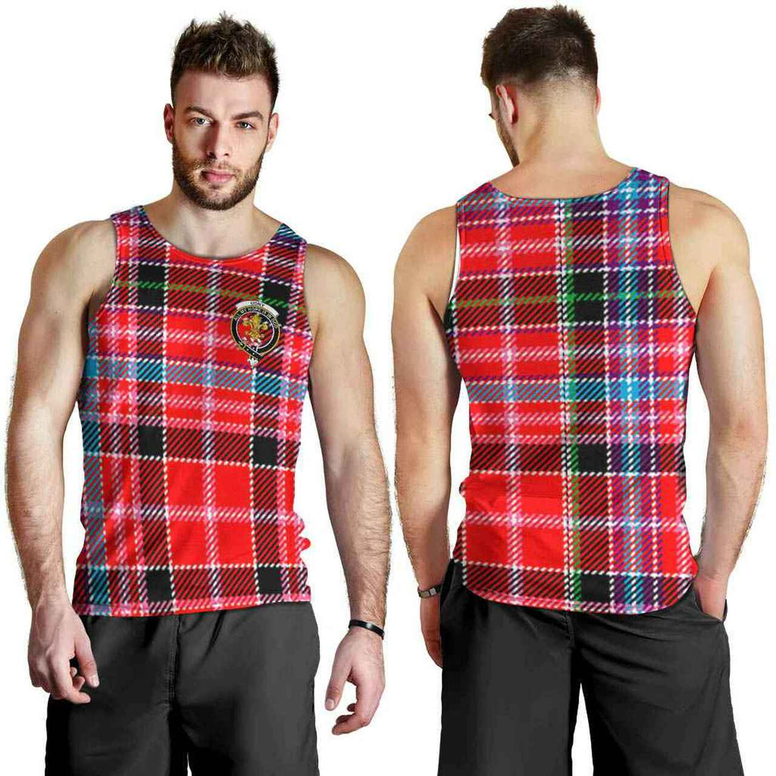 Udny Tartan Classic Crest Men Tank Top