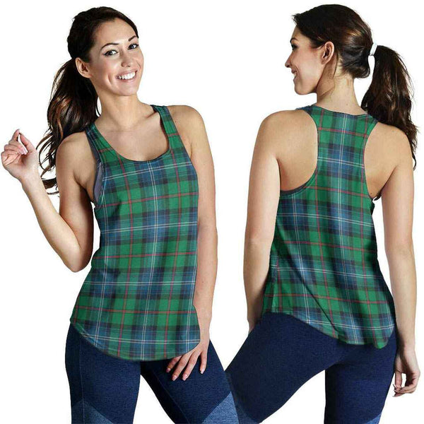 Urquhart Ancient Tartan Classic Women Racerback Tank