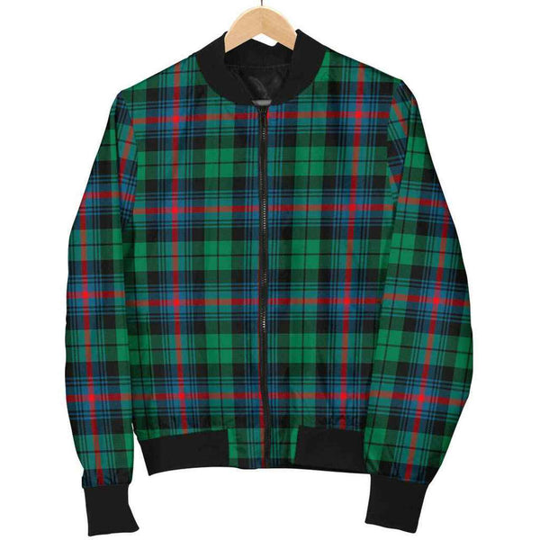 Urquhart Broad Red Ancient Tartan Classic Bomber Jacket