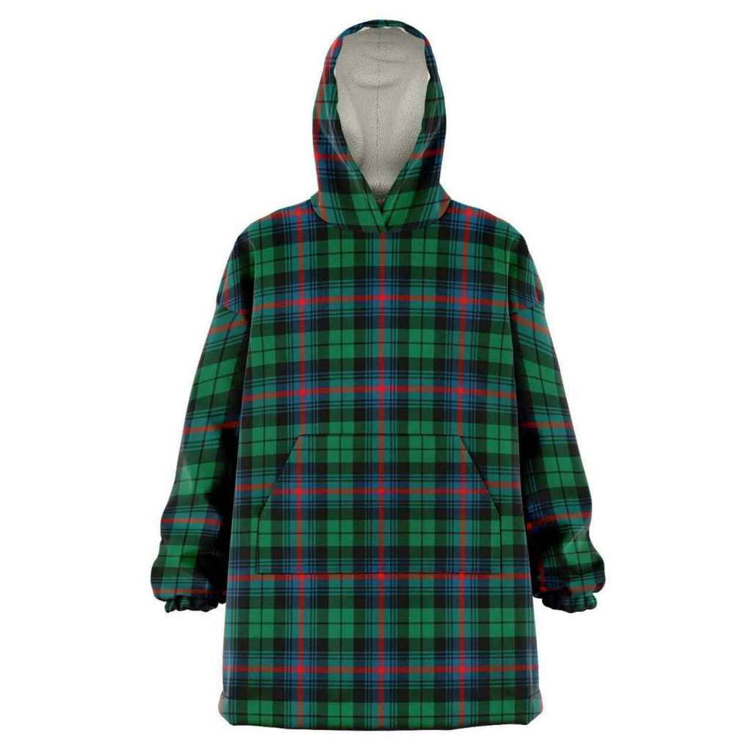 Urquhart Broad Red Ancient Tartan Classic Snug Hoodie