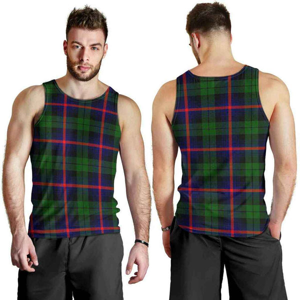 Urquhart Modern Tartan Classic Men Tank Top