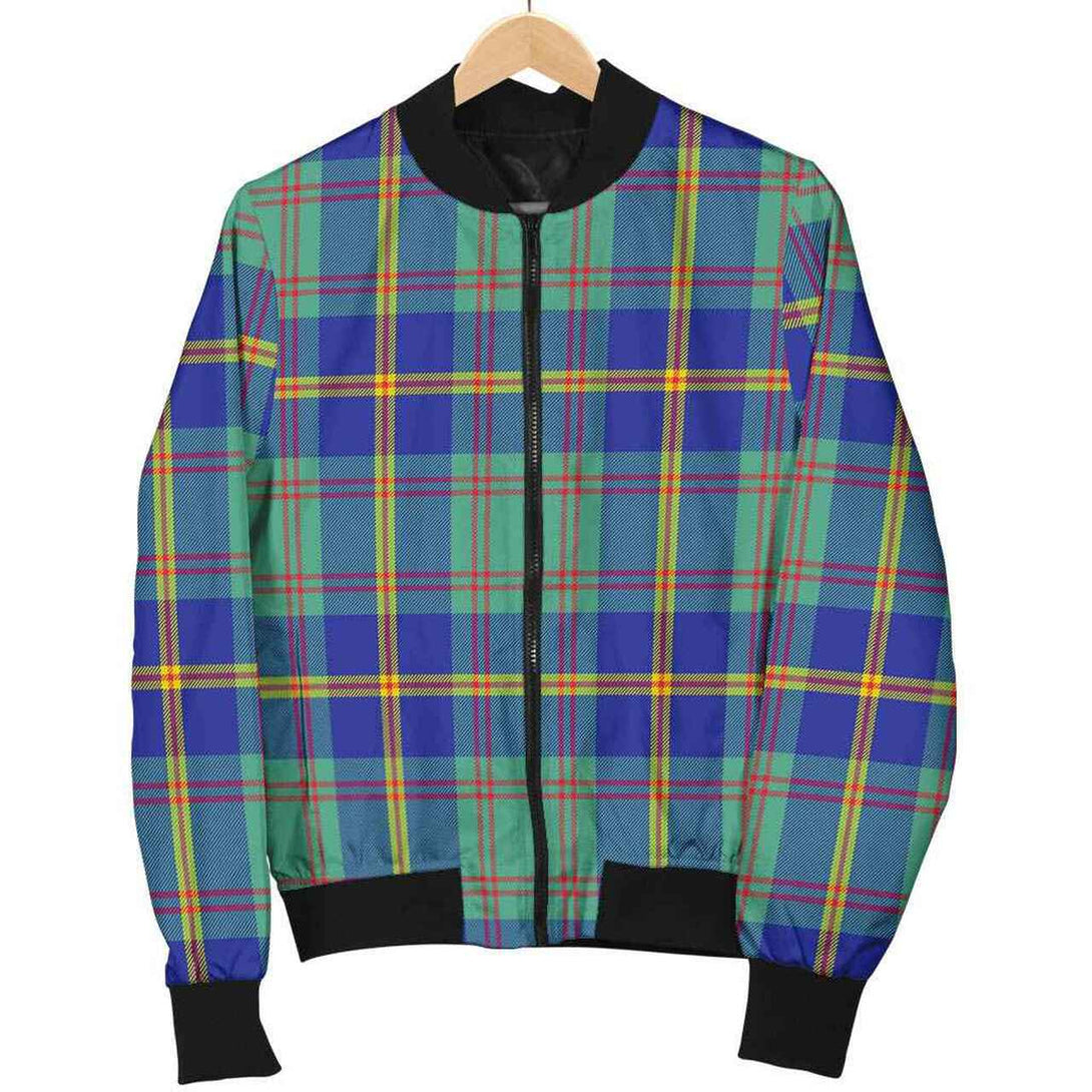 US Marine Tartan Classic Bomber Jacket