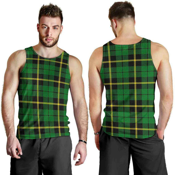 Wallace Hunting - Green Tartan Classic Men Tank Top