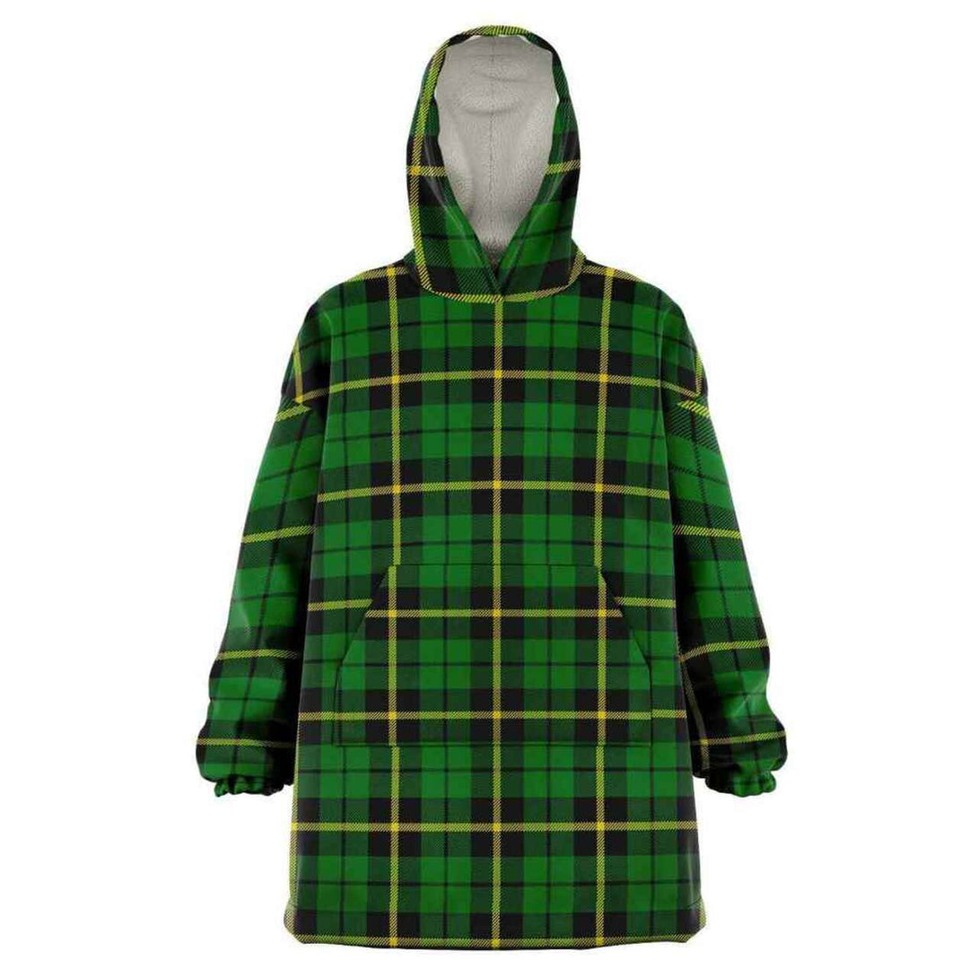 Wallace Hunting - Green Tartan Classic Snug Hoodie