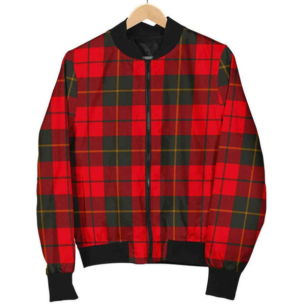 Wallace Weathered Tartan Classic Bomber Jacket