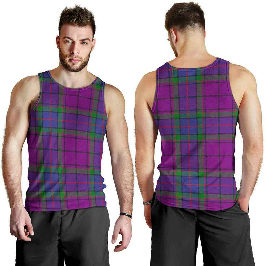 Wardlaw Modern Tartan Classic Men Tank Top