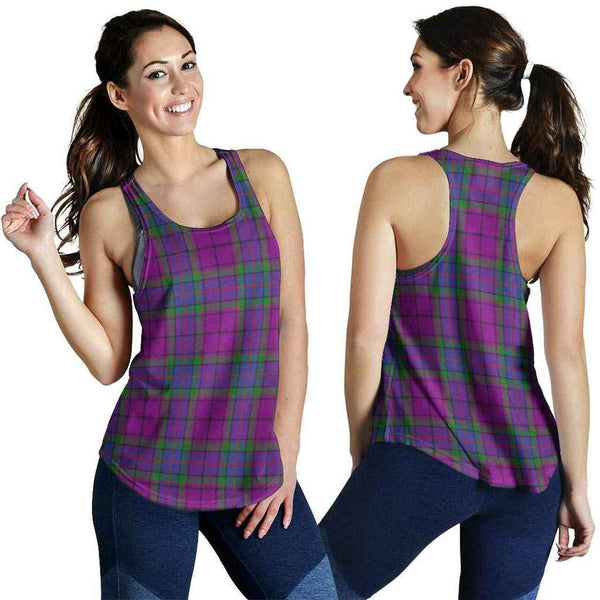 Wardlaw Modern Tartan Classic Women Racerback Tank