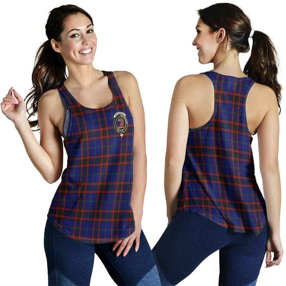 Wedderburn Tartan Classic Crest Women Racerback Tank