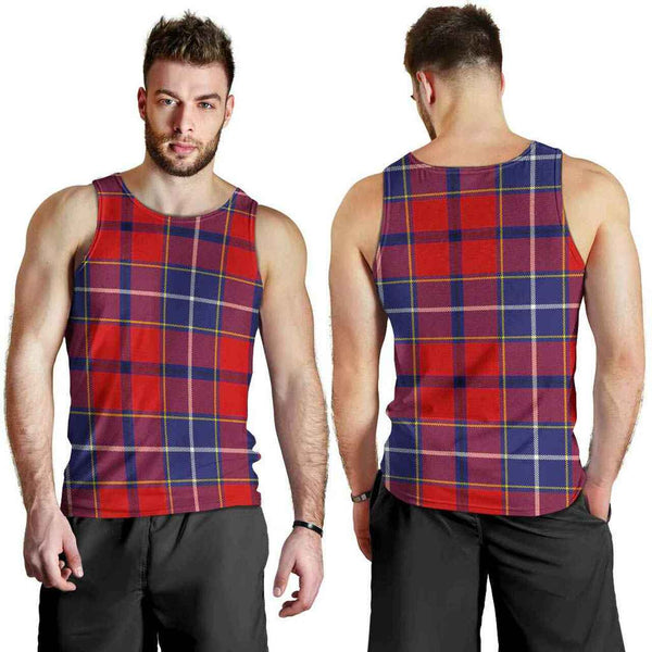 Wishart Dress Tartan Classic Men Tank Top